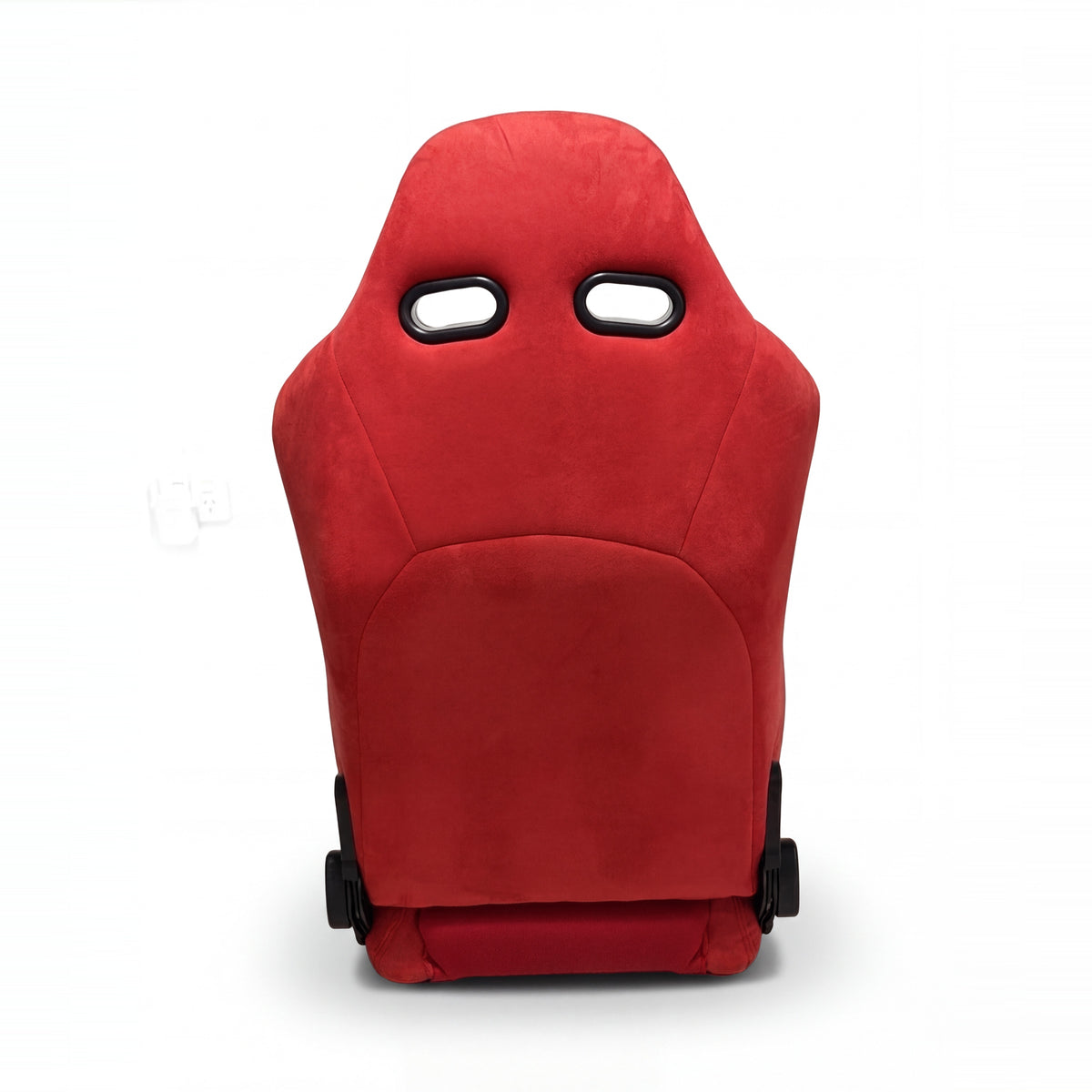 SR4 style bucket seat in red, rear view