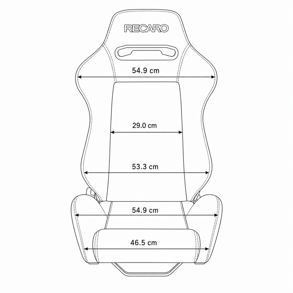 Recaro SR3 Style Seat - Confetti (Pair)