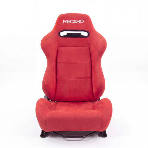 RECARO SR3 STYLE SEAT - RED (PAIR)